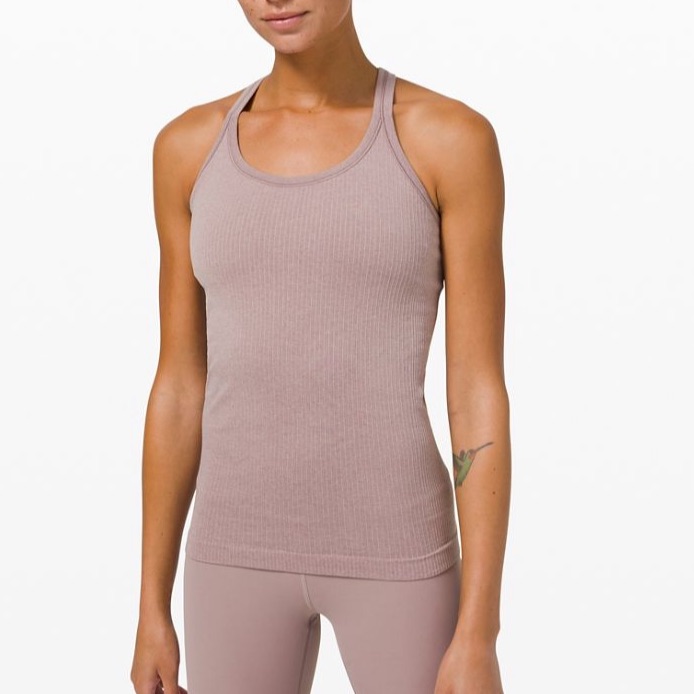 *Nwtlululemon Violet Verbena Ebb To Street Tank